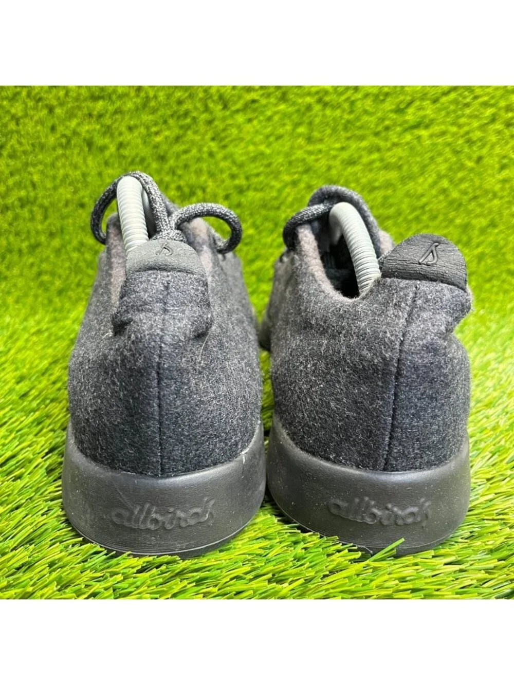 Allbirds Wool Runners Mens Size 10 Black Athletic Running Walking Shoes Sneakers